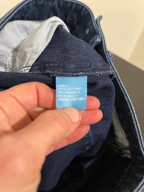 J. McLaughlin Dark Blue Skinny Jeans size 0 - Picture 4 of 5